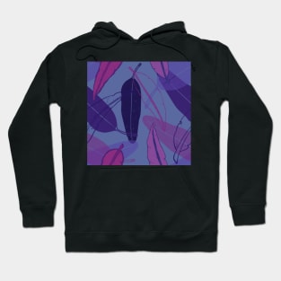 Purple Australian gum eucalyptus leaves Hoodie